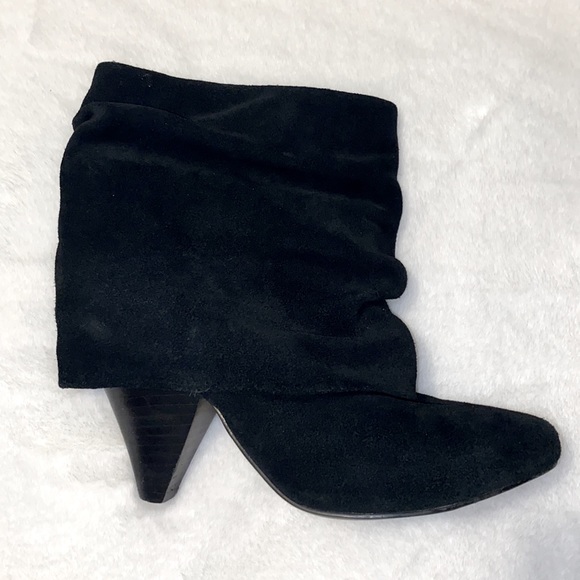 Black Suede Booties - Picture 5 of 8